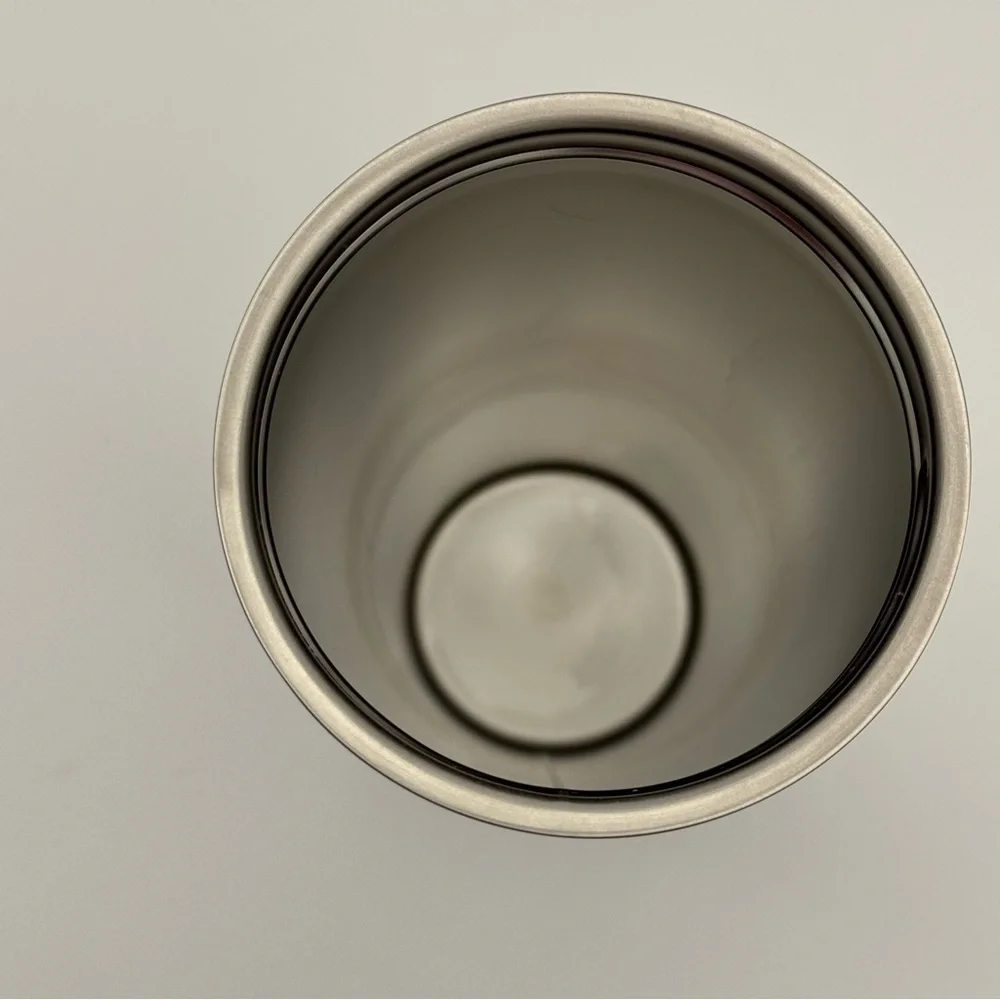 Starbucks Matte Black Tumbler Cup Venti Double Walled Stainless Cold Cup 20 oz